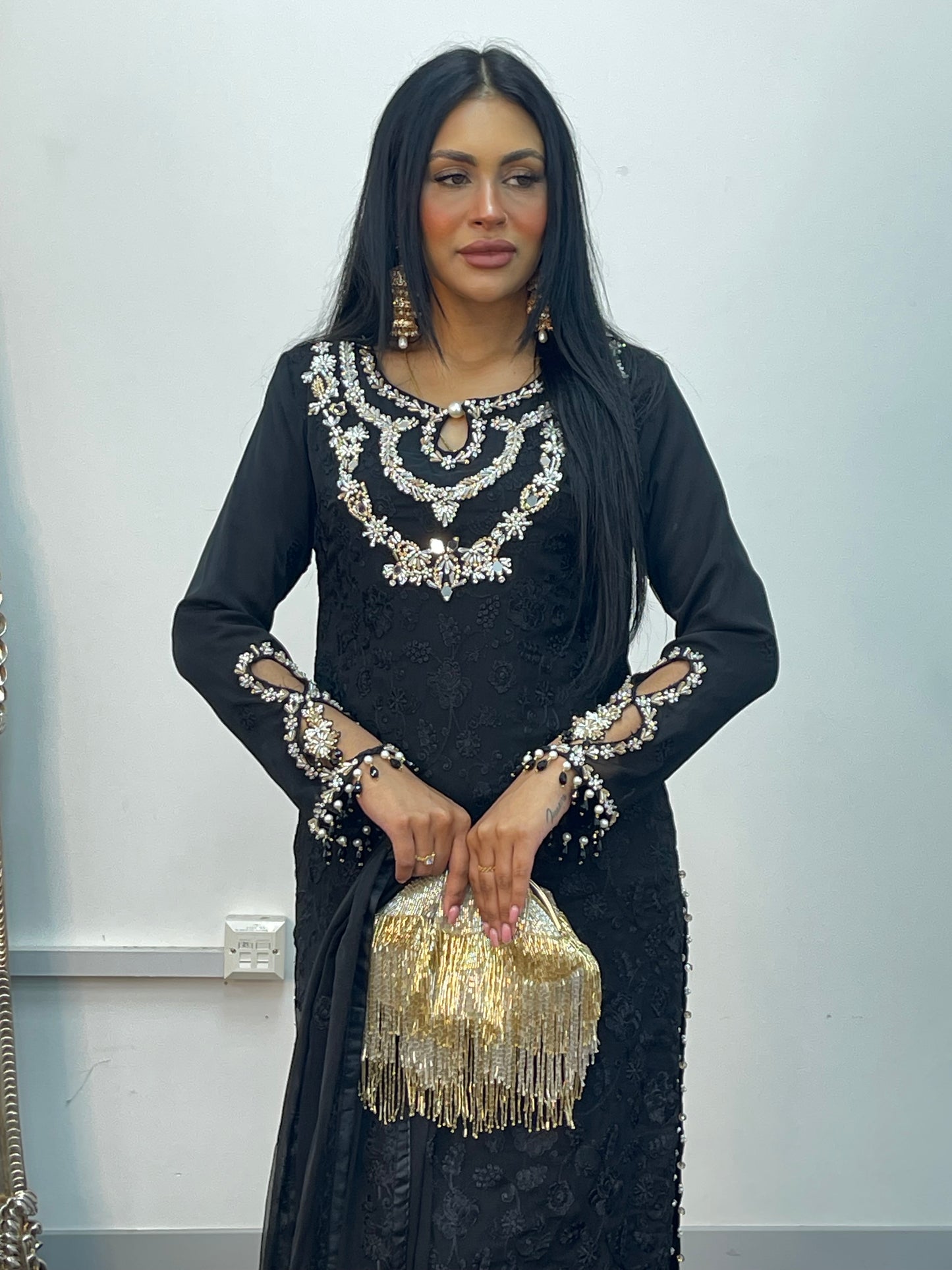 Zewar - Black - Maroon - B