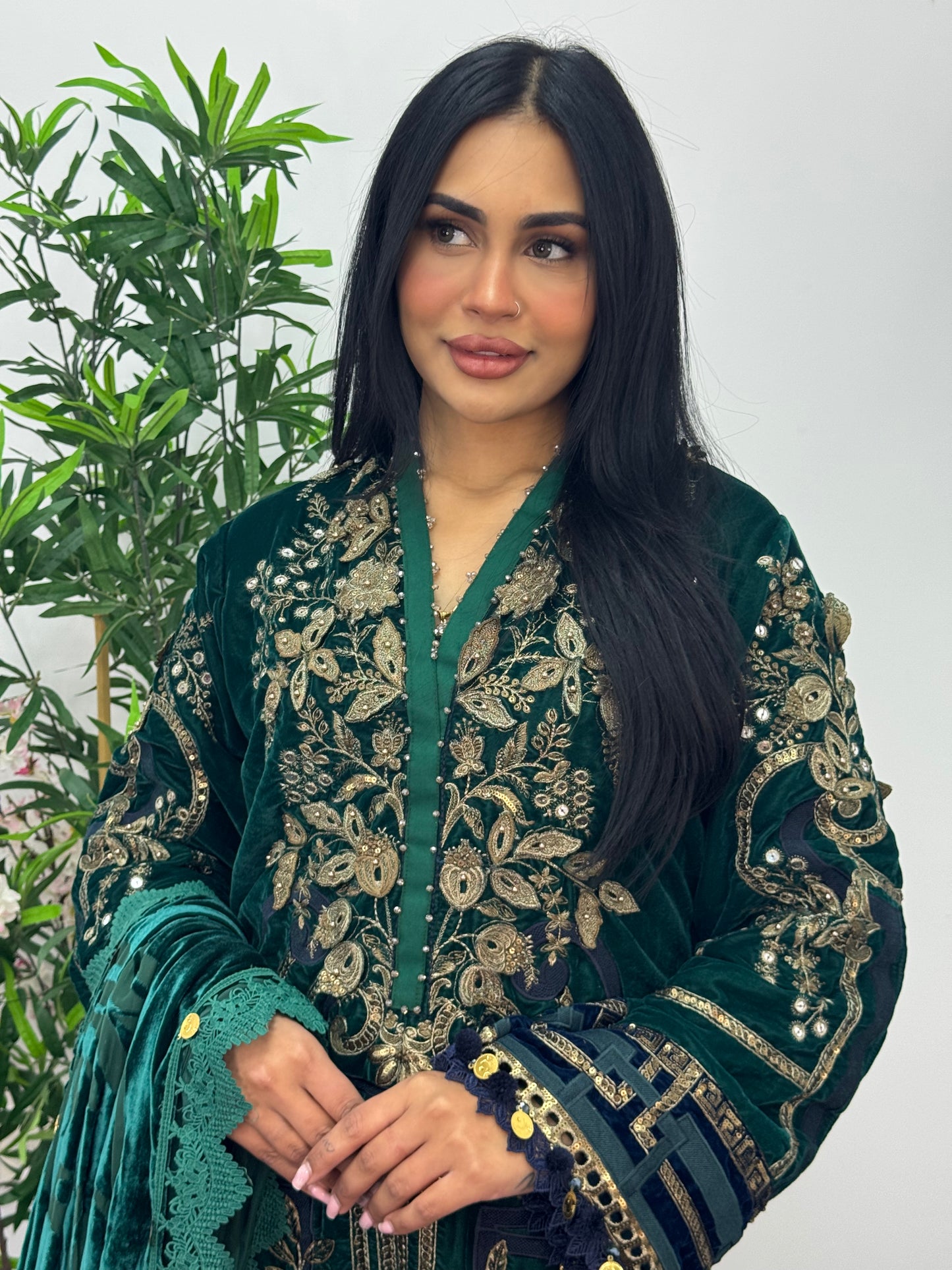 Maria B Luxury Velvet - Green