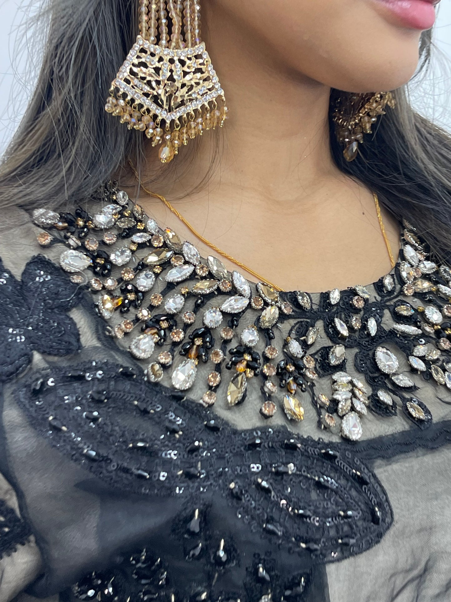 Nagin - Maria B Inspired Embroidered - Black - R