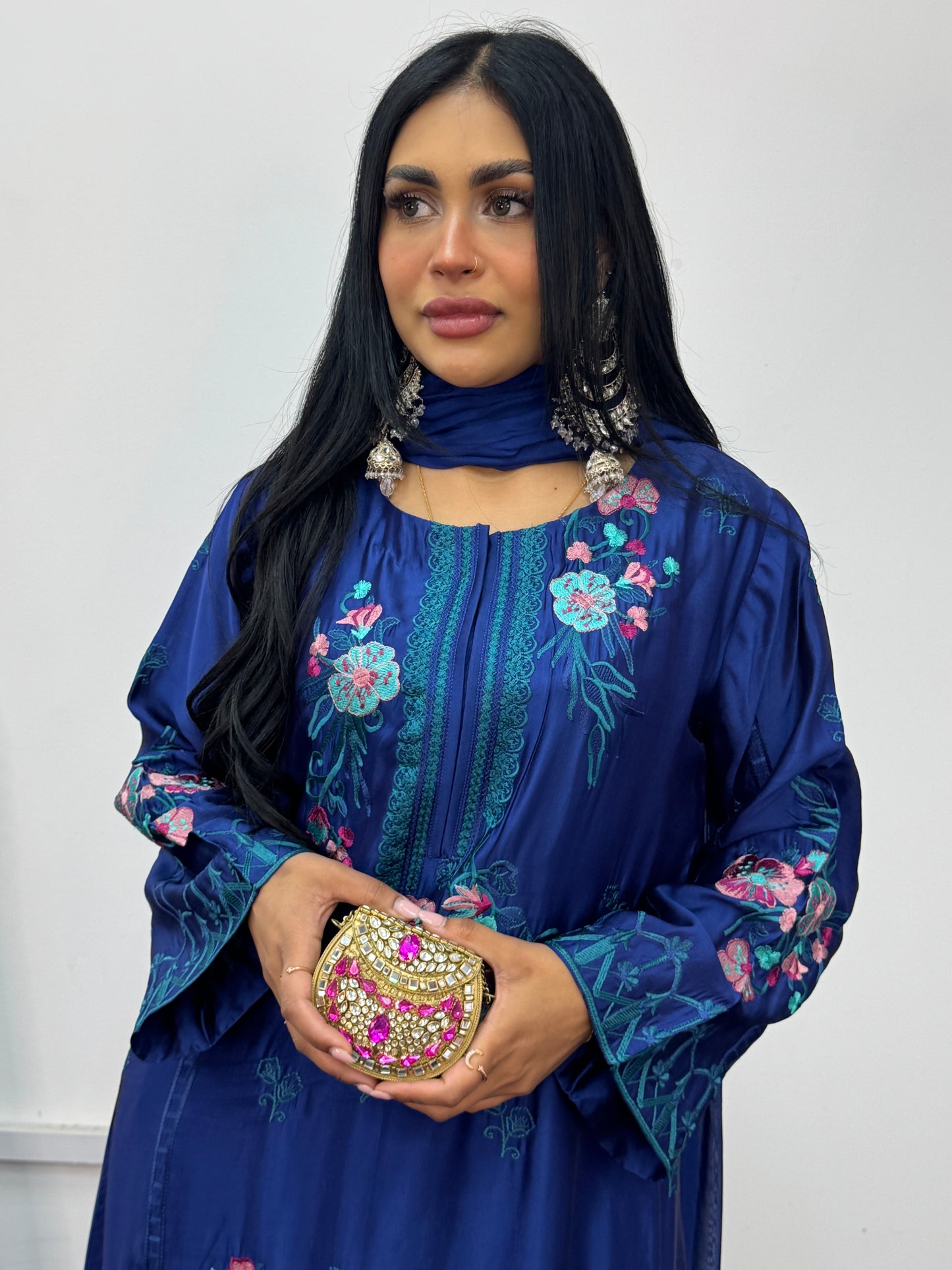 Gul e Lala - Kaftan - Royal Blue