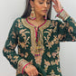 pakistani traditional dress | Rehar Nagar- Green - I