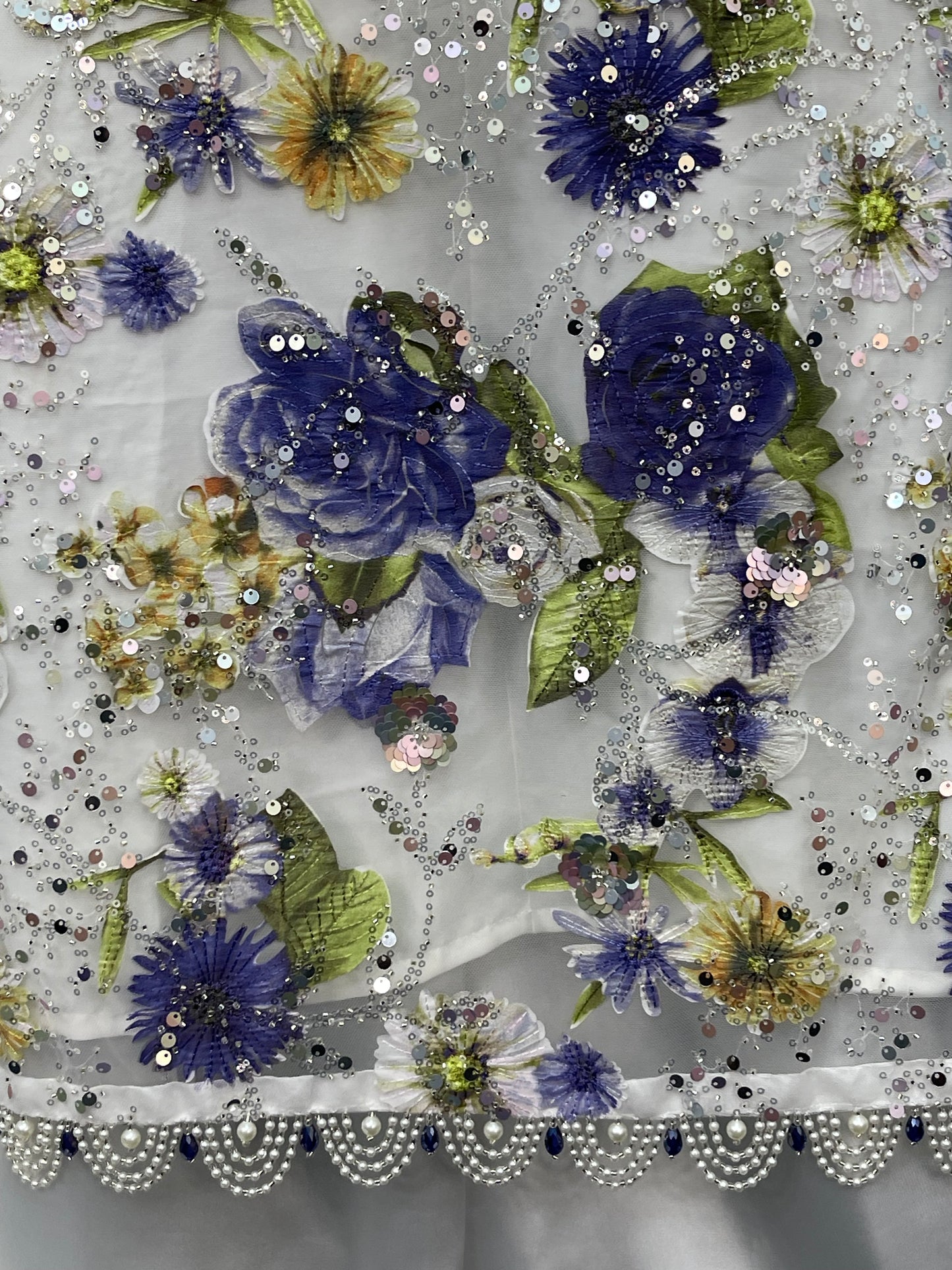 Kareena - Cut Dana Net- Blue - Karina