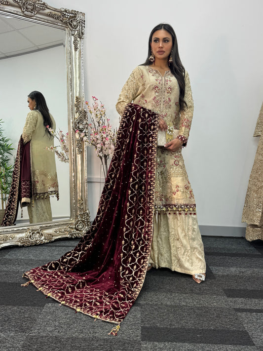 Shama - Maria B Inspired Garara - I