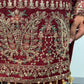 “Dulhan” Maria B Inspired - Maroon Garara - R