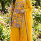 Phoolwari - Armani Silk - Yellow