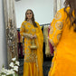 Kiran - Sheesha Sharara Set - Yellow - Mehndi outfit - Party wear - W