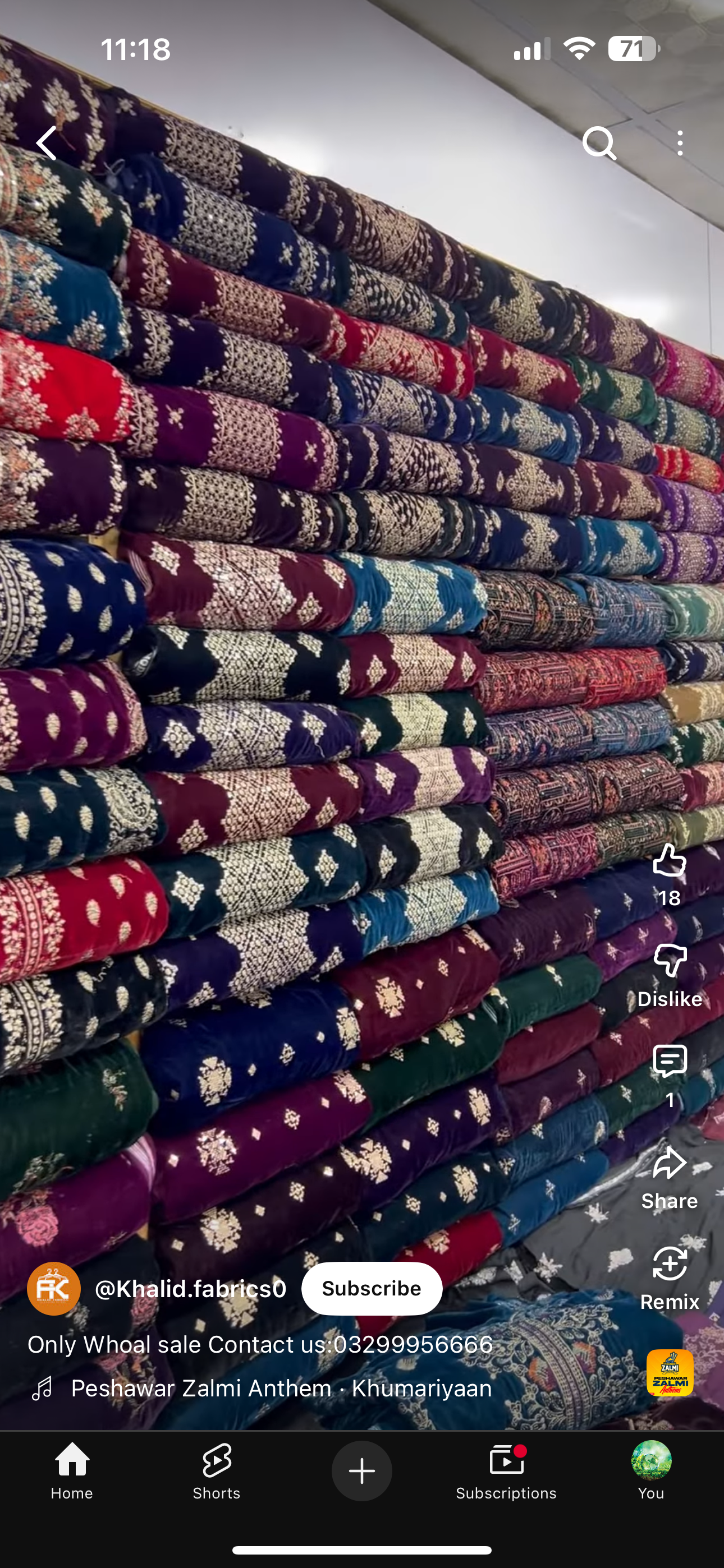 Pia - Cutdana Velvet - Royal Blue