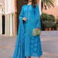 Maria B Inspired - Luxury Lawn 25 - Blue