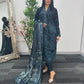 Maria B Luxury Velvet - Teal