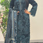 Maria B Luxury Velvet - Teal