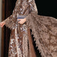 Maria B Luxury Velvet - Brown -D3
