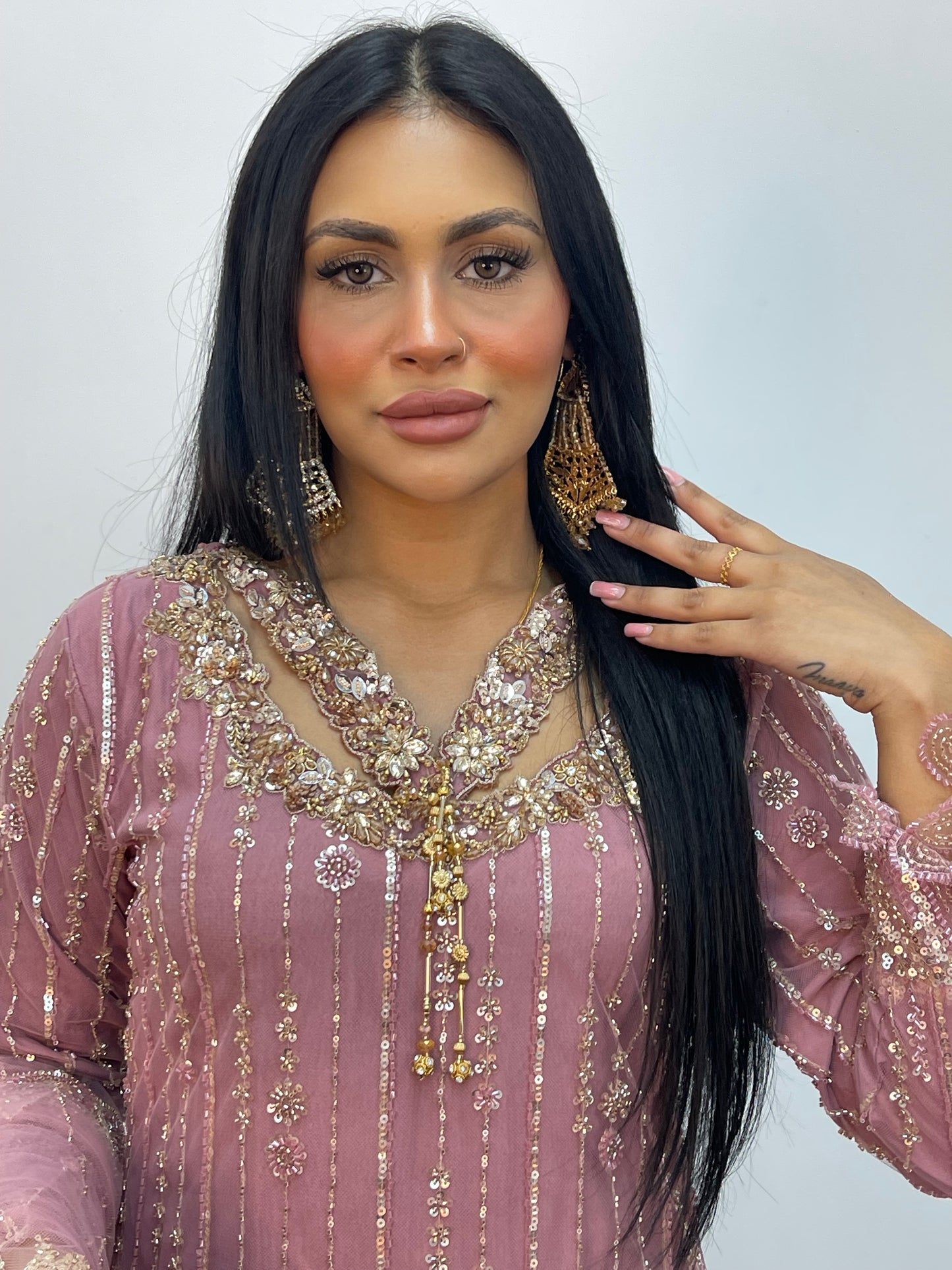 Payal - Cutdana Net - pink - C