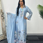 Gul e Lala - Kaftan - Blue