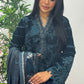 Maria B Luxury Velvet - Teal