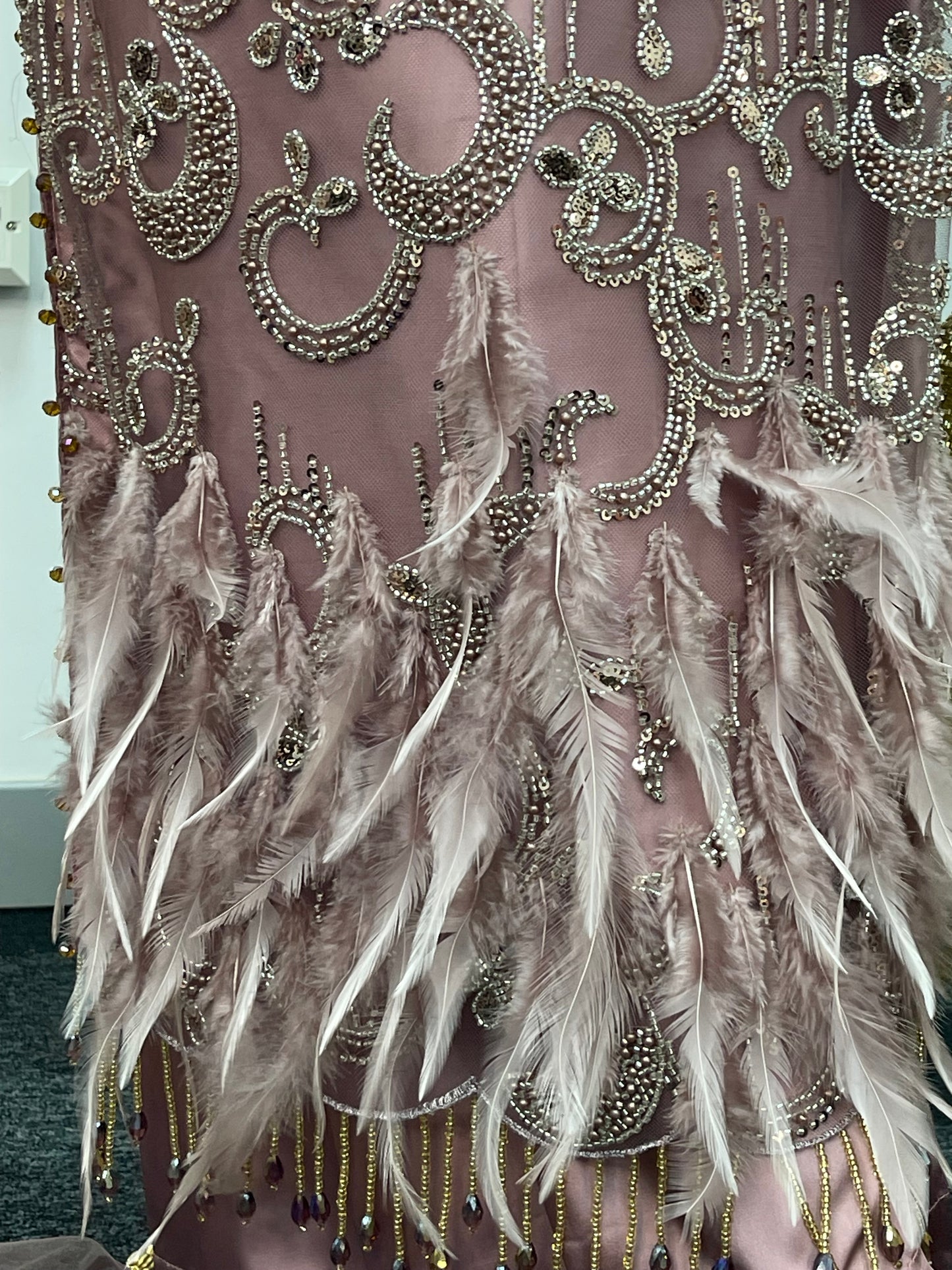 Mala - Cutdana Net - lilac pink - A