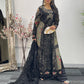 Nagin - Maria B Inspired Embroidered - Black - R