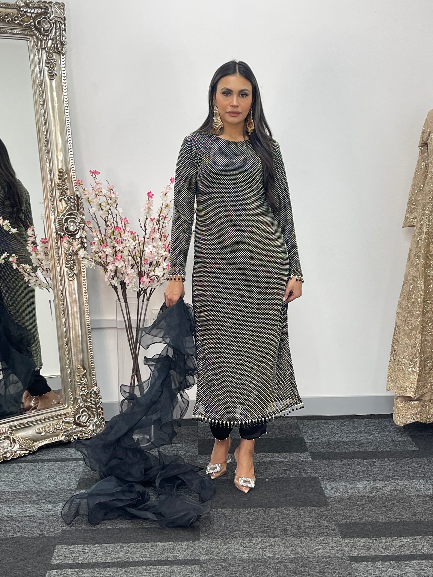 Fish Net  - Black - E