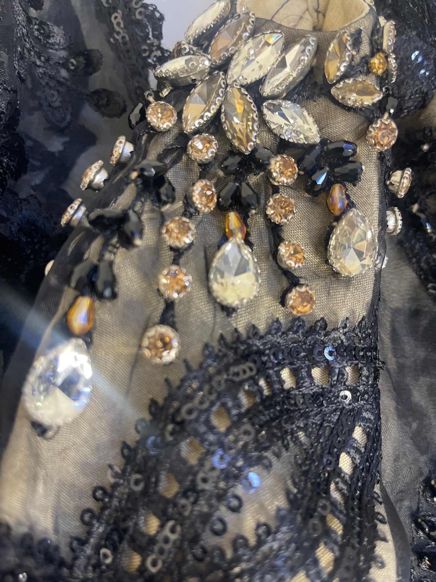 Nagin - Maria B Inspired Embroidered - Black - R