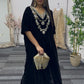Raat 2 - Black Kaftaan -  Velvet Kaftan - AC