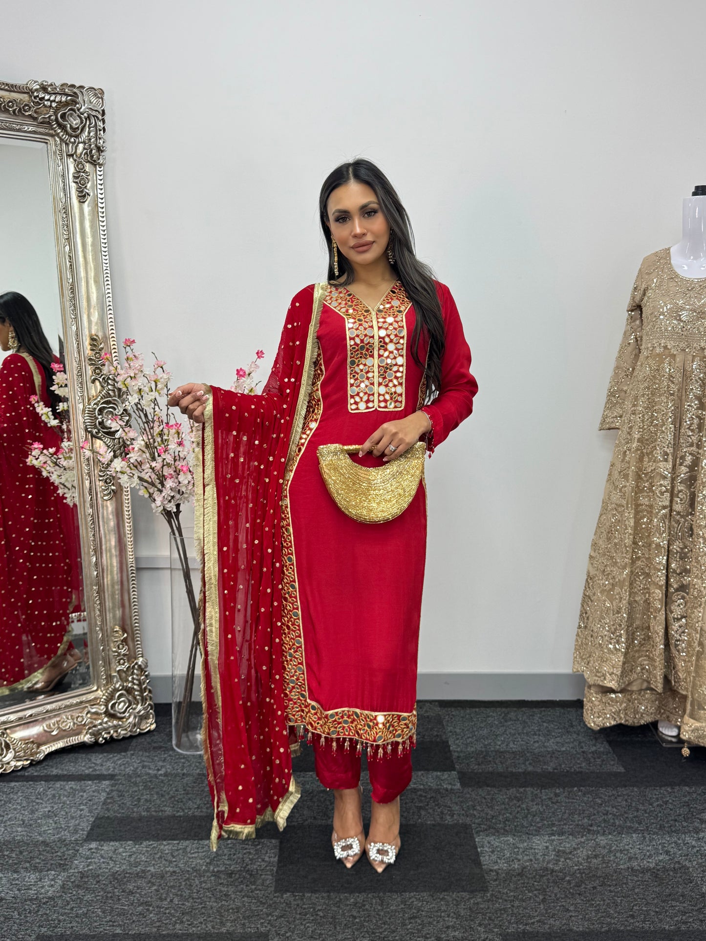 Jhilmil - Mirror Red - H