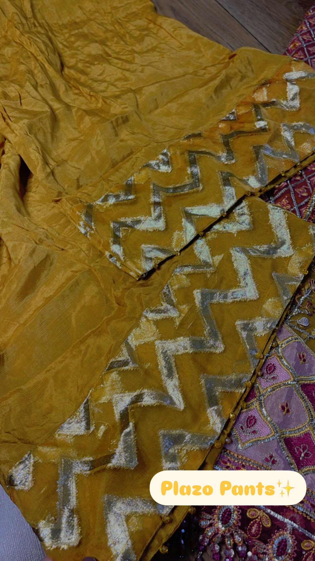 “Masakali” inspired by Gulaal - Mustard Wedding Suit - Yellow Party Wear