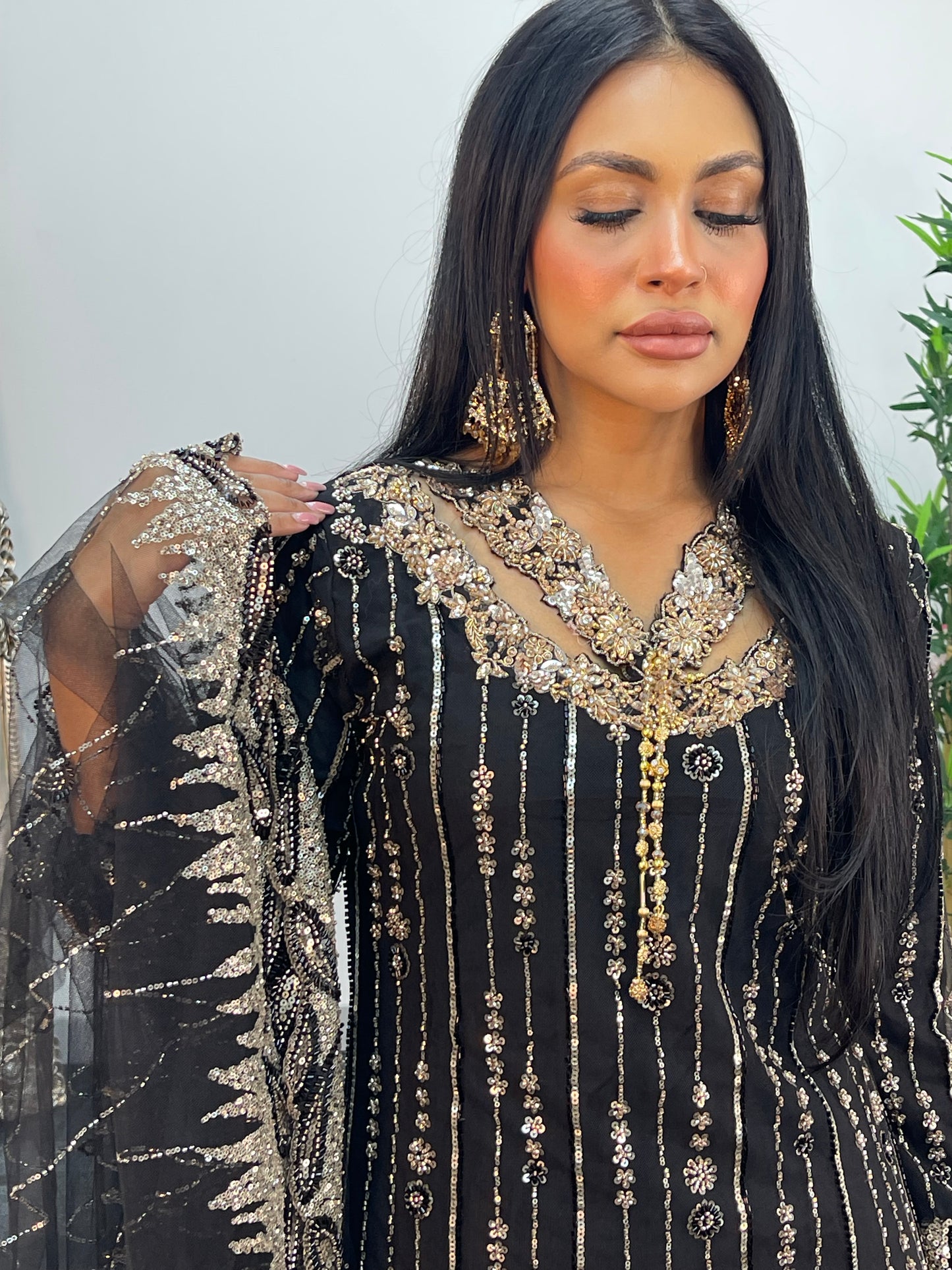 Payal - Cutdana Net - Black -