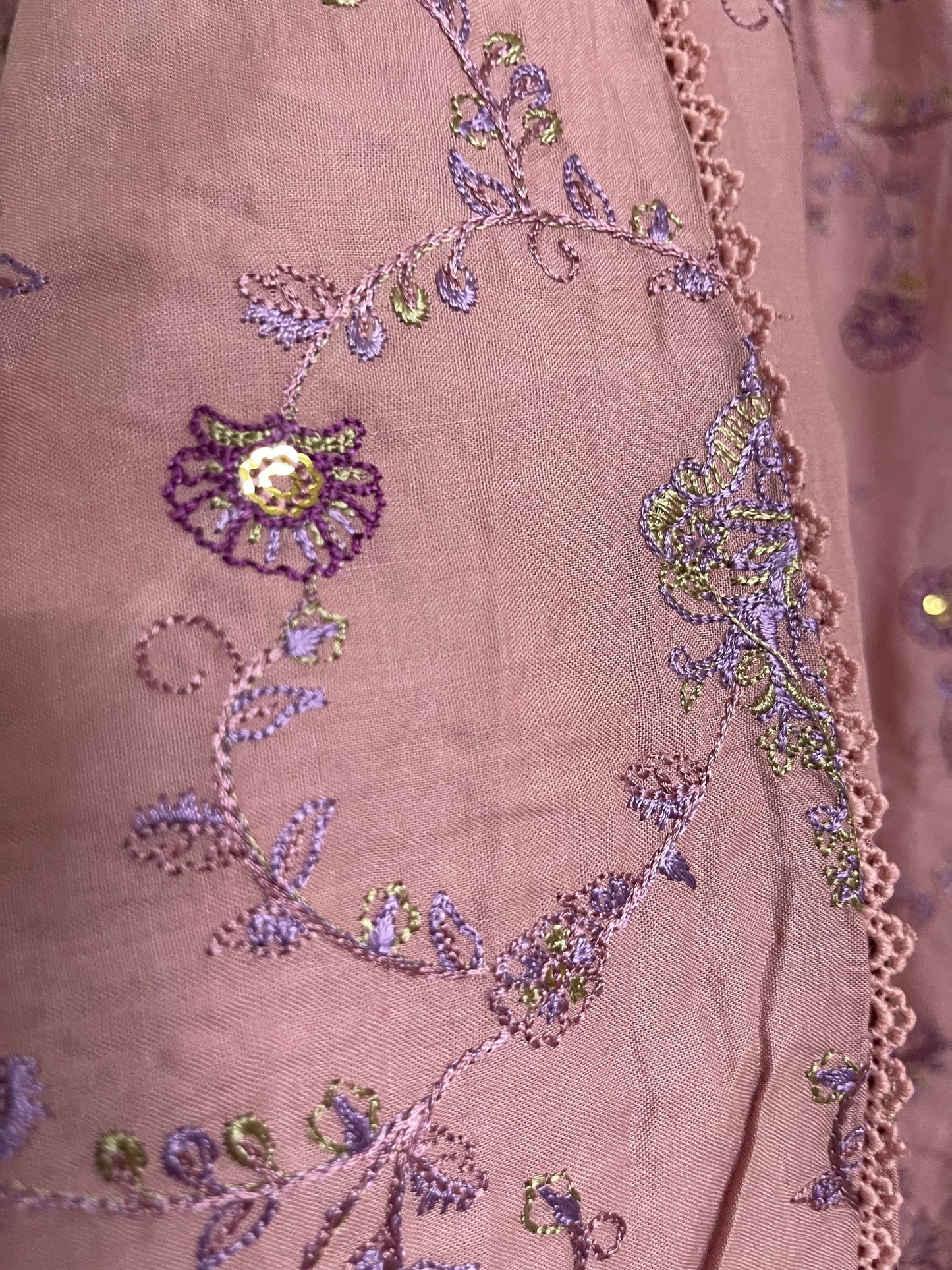 Ethnic Inspired - Linen - Winter Collection - Pink