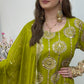 Kiran - Sheesha Sharara Set - green - Mehndi outfit - Party wear - W