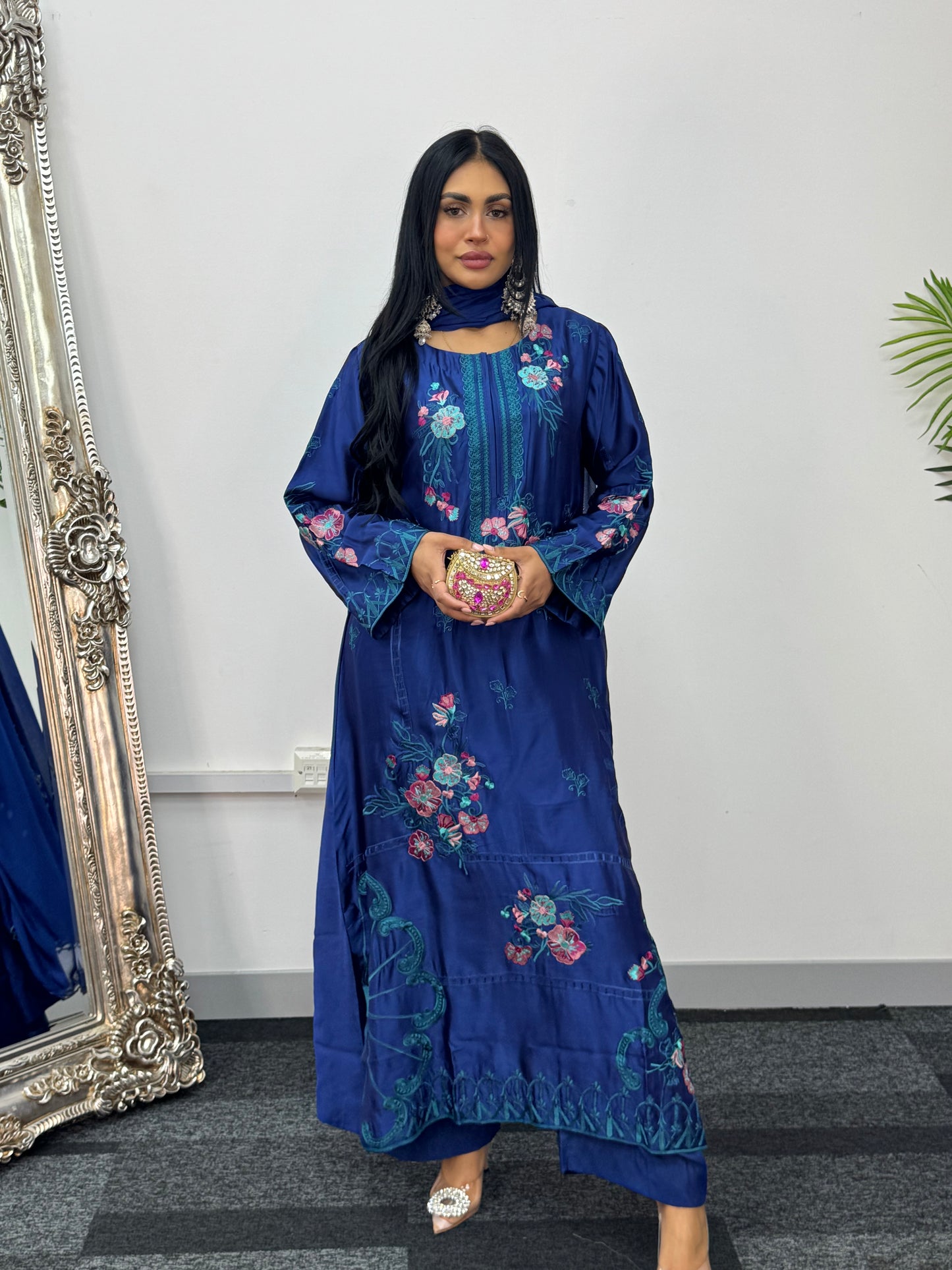 Gul e Lala - Kaftan - Royal Blue