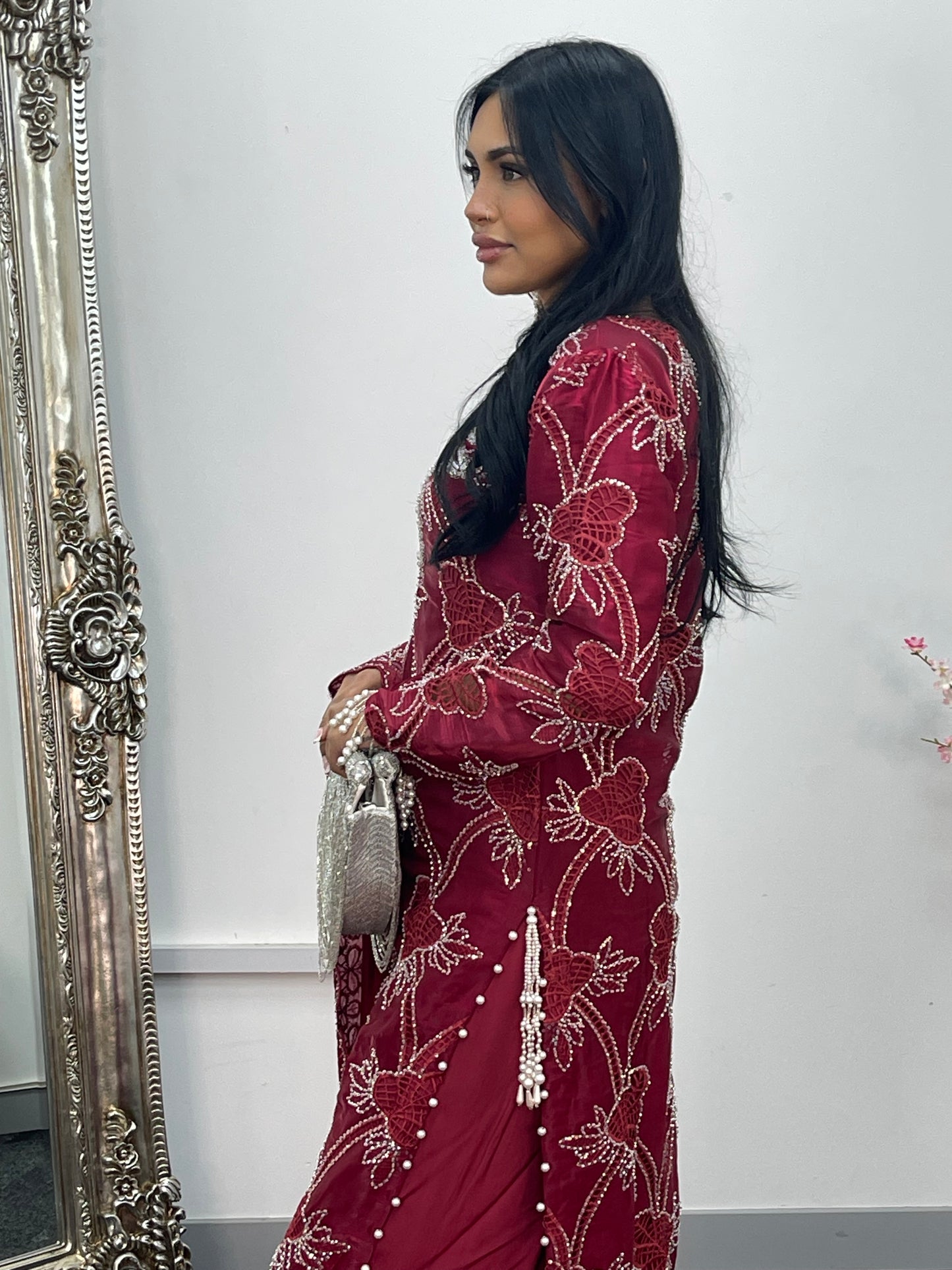 Kangan - CutDana - Maroonish Pink -Y