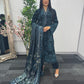 Maria B Luxury Velvet - Teal