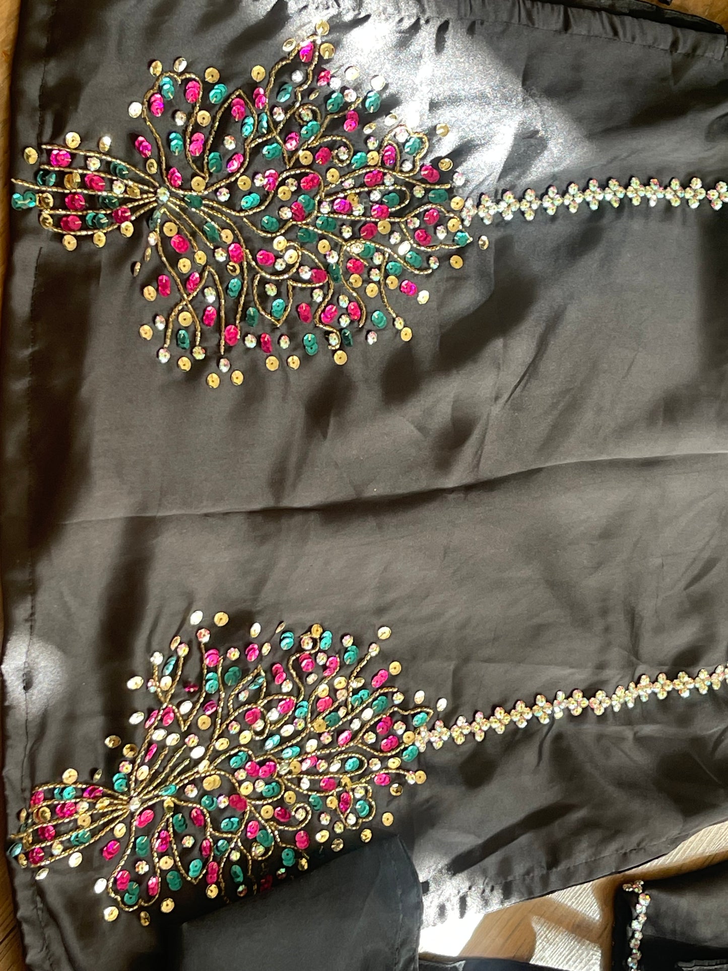 Morni - Farshi shalwar - Coffee - Black - Farshe -