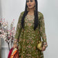 Mehndi - Maria B Inspired Maxi Lehnga -
