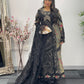 Nagin - Maria B Inspired Embroidered - Black - R
