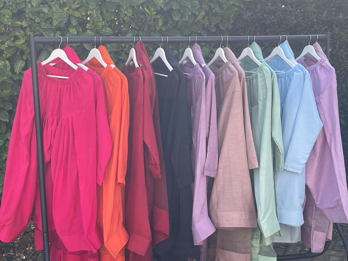 Saba - Farshi Shalwar - Dusty pink - Q