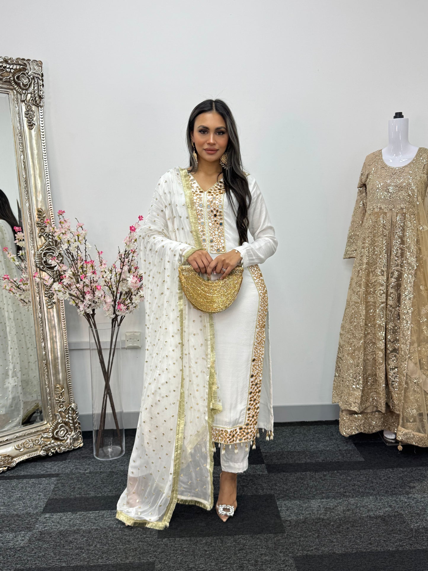 Jhilmil - Mirror White - H