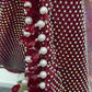 Fish Net  - Maroon - Red - F