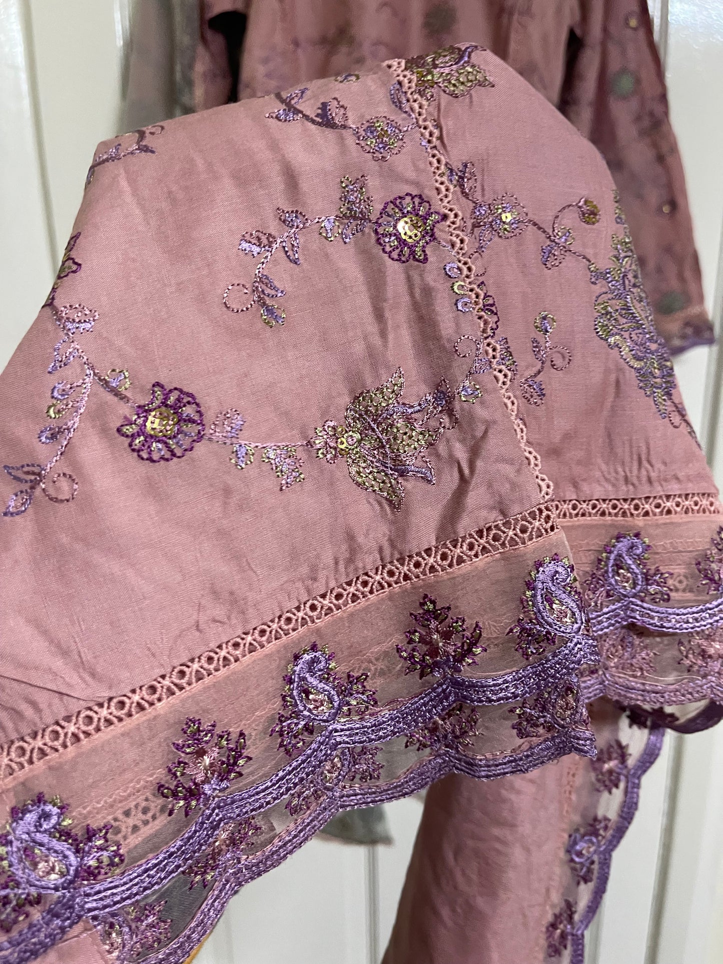 Ethnic Inspired - Linen - Winter Collection - Pink