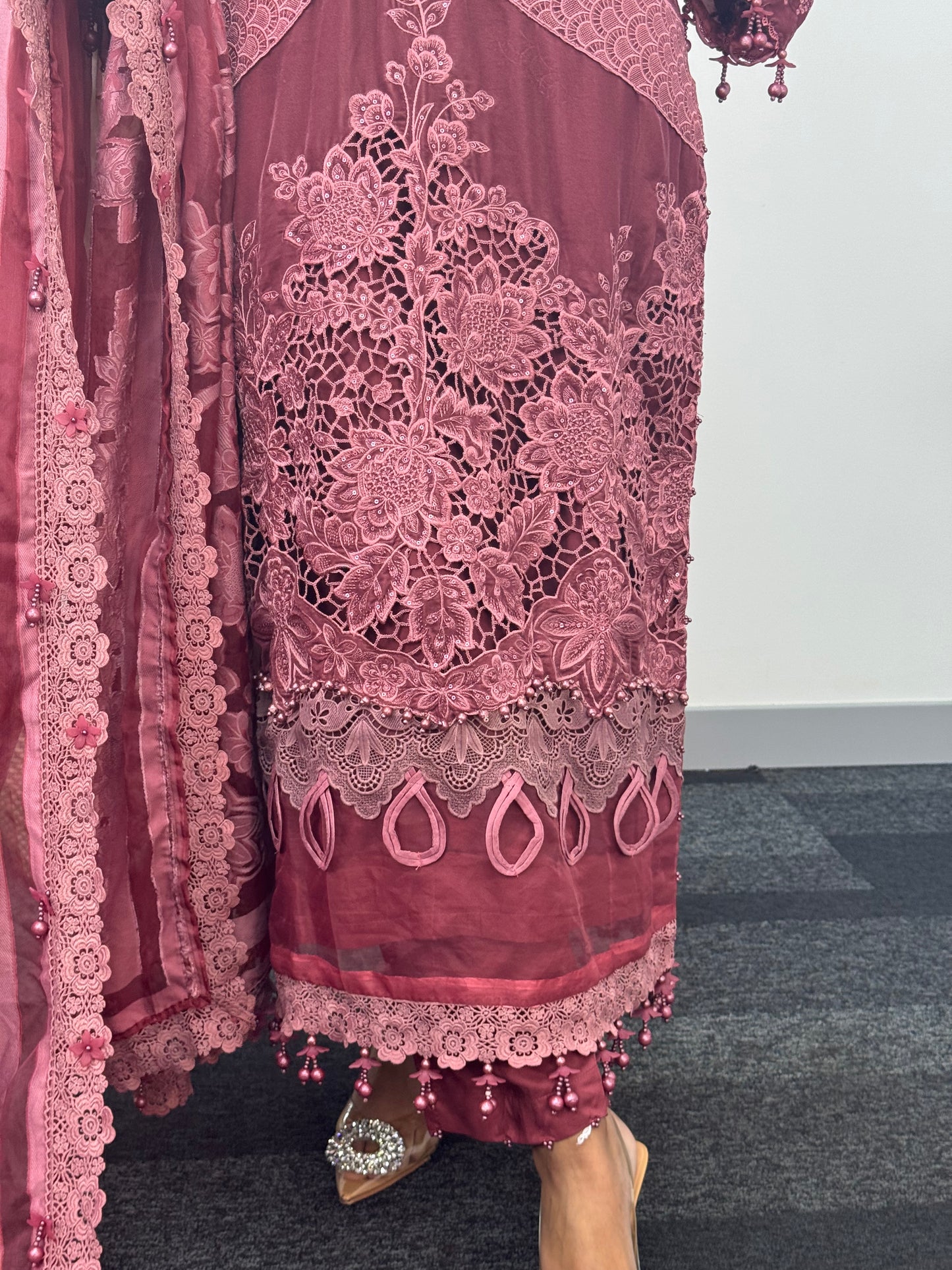 Maria B Luxury Velvet - Pink