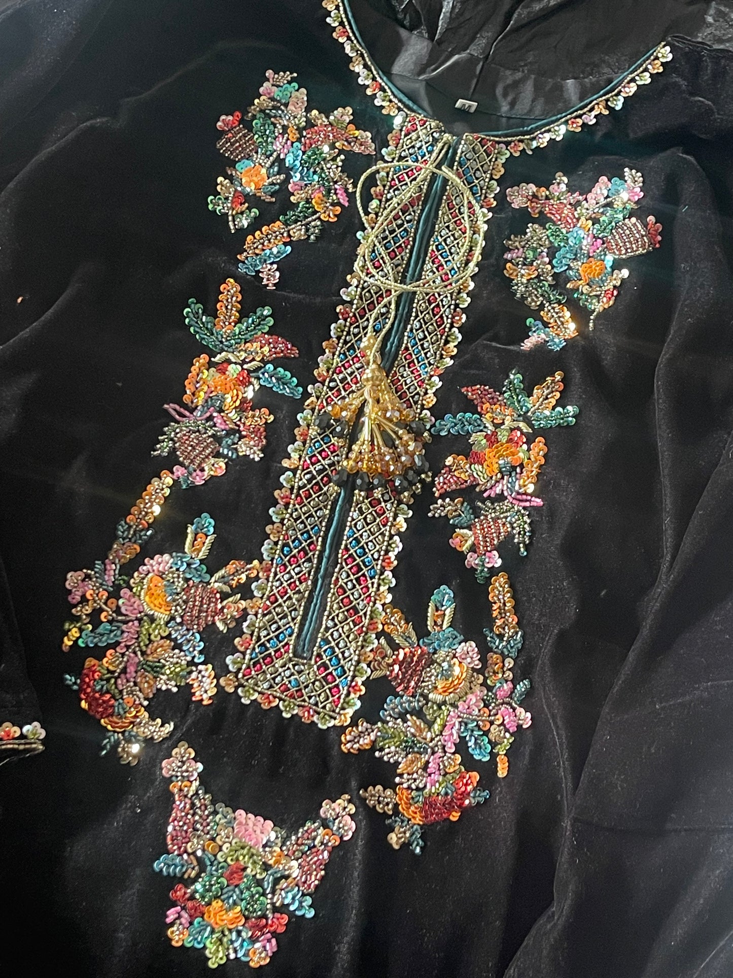 Shadmani - Black Velvet Pret -