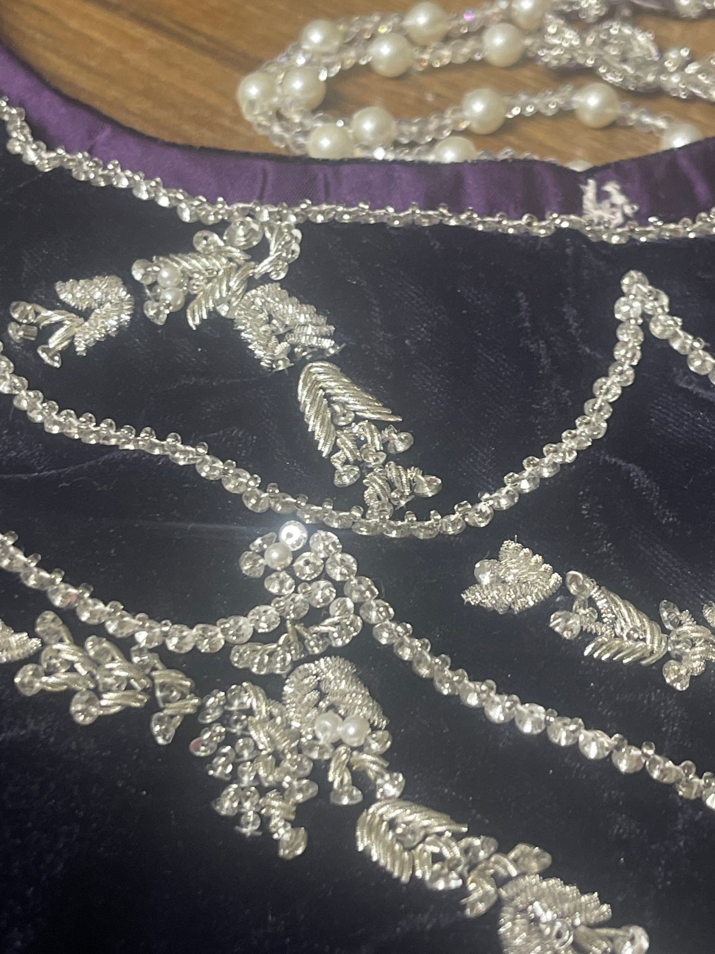 Crazy Kiya - Purple Velvet Pret - Wedding Party Wear -