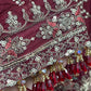 “Dulhan” Maria B Inspired - Maroon Garara - R