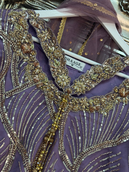 Heer - Cutdana Net - Lilac purple -