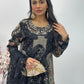 Nagin - Maria B Inspired Embroidered - Black - R