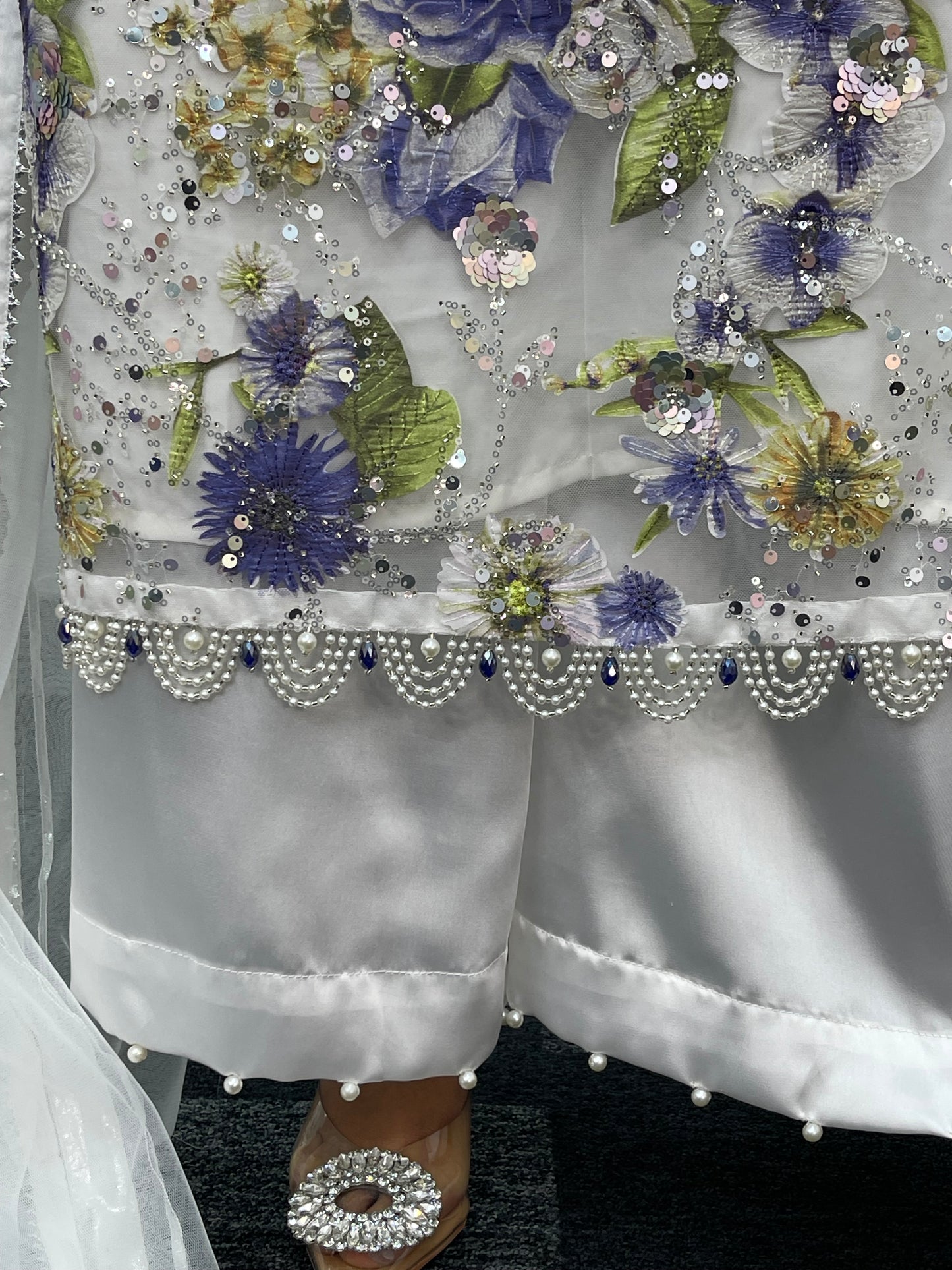 Kareena - Cut Dana Net- Blue - Karina