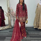 “Dulhan” Maria B Inspired - Maroon Garara - R
