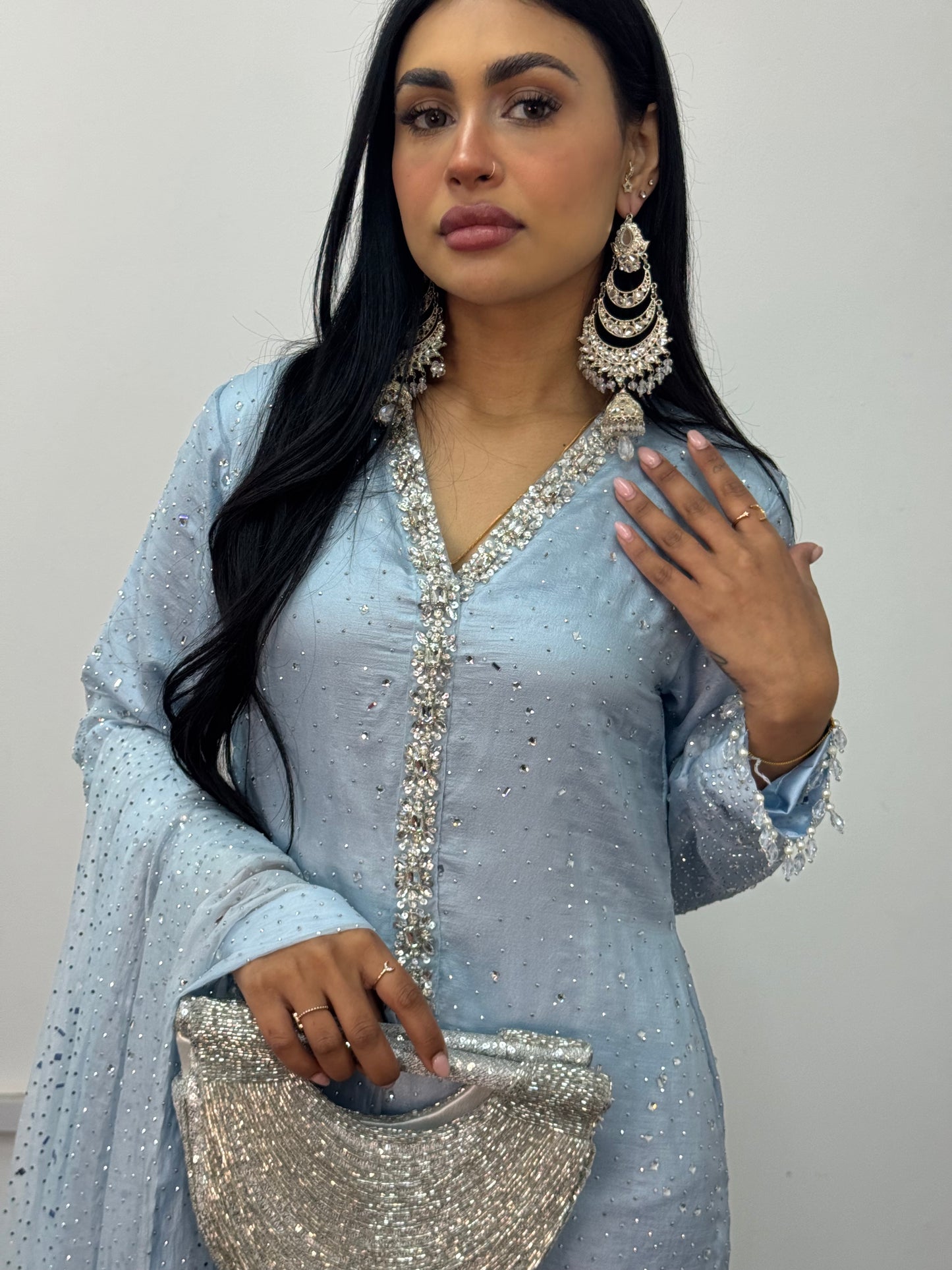 Moonlit Stones - Sky Blue