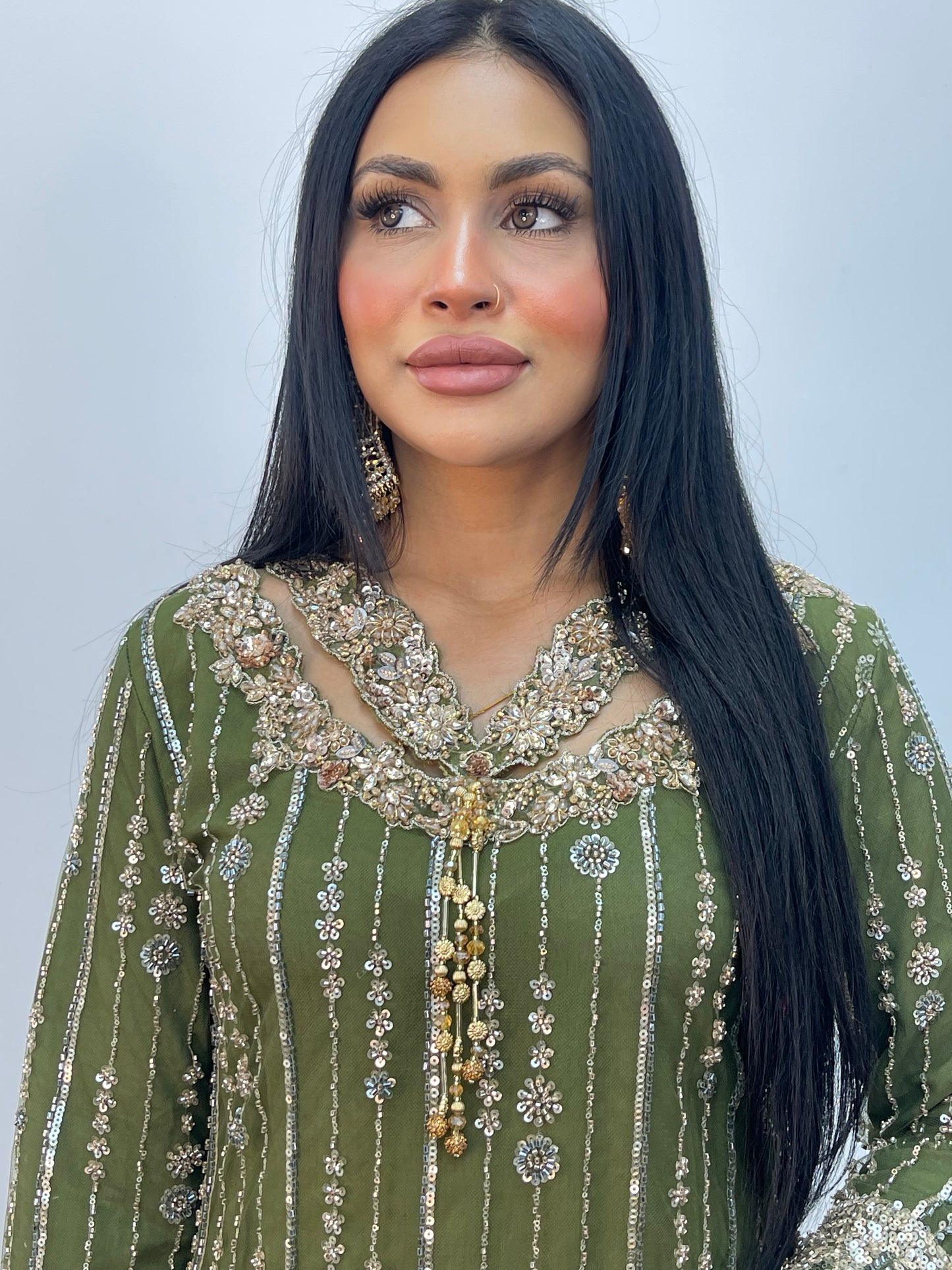 Payal - Cutdana Net - green - G