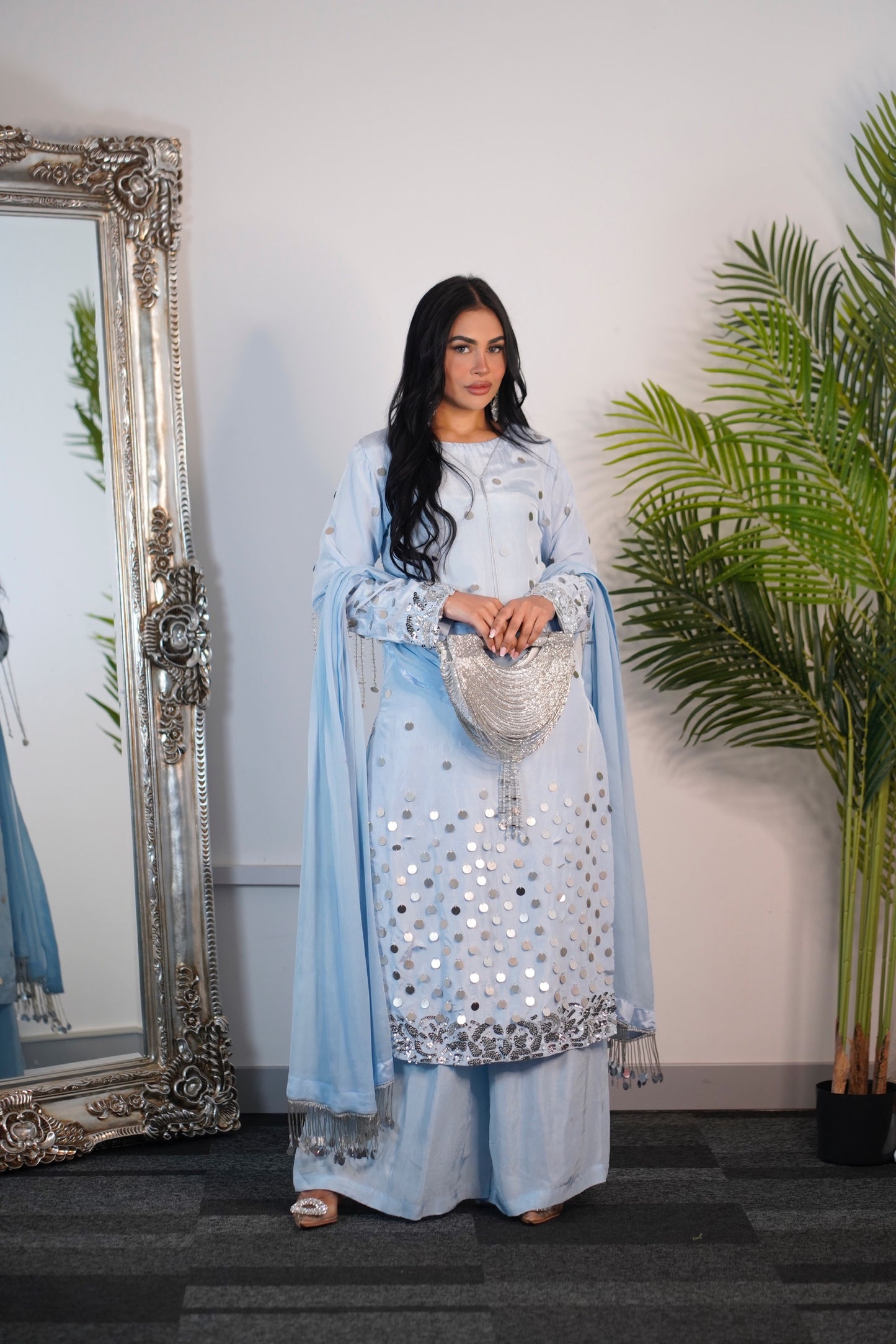Afshan - Sky Blue