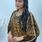 Coffee Brown Kaftaan - Diamond Kaftan - Velvet AA